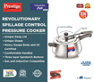 Picture of Prestige Nakshatra Cute 5 L Induction Bottom Pressure Cooker  (Stainless Steel)