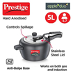 Picture of Prestige Apple Duo Plus Hard Anodised 5 L Induction Bottom Pressure Cooker  (Hard Anodized)