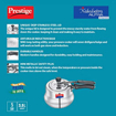 Picture of Prestige Svachh Nakshatra Alpha Handi 3.5 L Induction Bottom Pressure Cooker  (Stainless Steel)