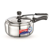 Picture of Prestige Nakshatra Alpha Straight Wall Stainless Steel 3.5 L Induction Bottom Pressure Cooker  (Stainless Steel)