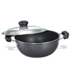 Picture of Prestige Omega Select Plus 3.5 Ltr Kadhai 27 cm diameter with Lid 3.5 L capacity  (Aluminium, Non-stick)