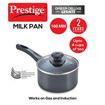 Picture of Prestige Prestige Omega Select Plus Sauce Pan - 16cm with Lid NA Pan 16 cm diameter with Lid 1 L capacity  (Aluminium, Non-stick, Induction Bottom)