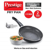 Picture of Prestige Omega Deluxe Granite Fry Pan 24 cm diameter without Lid 1.7 L capacity  (Aluminium, Non-stick, Induction Bottom)