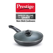 Picture of Prestige Omega Deluxe Granite Fry Pan 24 cm diameter with Lid 1.7 L capacity  (Aluminium, Non-stick, Induction Bottom)