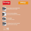 Picture of Prestige Omega Deluxe Granite Fry Pan 20 cm diameter 1.1 L capacity  (Aluminium, Non-stick, Induction Bottom)