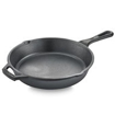 Picture of Prestige Cast Iron Fry Pan 25 cm diameter 0 L capacity  (Cast Iron, Induction Bottom)