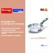 Picture of Prestige Platina Popular Fry Pan 22 cm diameter 1.9 L capacity  (Stainless Steel, Induction Bottom)