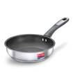 Picture of Prestige Platina Non-Stick Fry Pan 24 cm diameter 2.25 L capacity  (Stainless Steel, Non-stick, Induction Bottom)