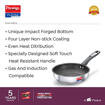 Picture of Prestige Platina Non-Stick Fry Pan 24 cm diameter 2.25 L capacity  (Stainless Steel, Non-stick, Induction Bottom)