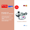 Picture of Prestige Platina Popular Pot Casserole 18 cm diameter 2 L capacity with Lid  (Stainless Steel, Induction Bottom)