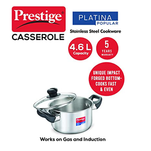 Picture of Prestige SS Platina Popular Casserole, 200 mm