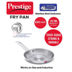 Picture of Prestige Tri ply splendor fry pan with out lid Fry Pan 22 cm diameter 1.2 L capacity  (Triply, Induction Bottom)