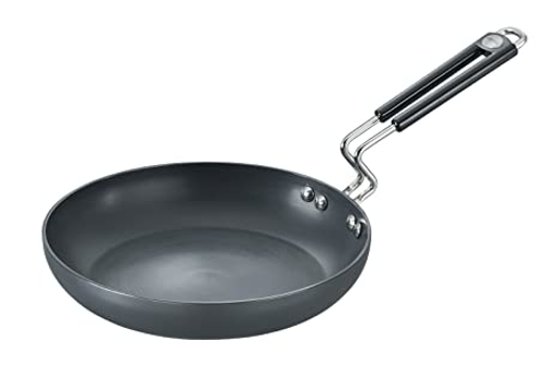 Picture of Prestige Hard Anodised Plus Fry Pan 24 cm diameter 1.7 L capacity  (Hard Anodised, Induction Bottom)