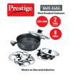 Picture of Prestige Hard Anodised Multi Kadai 220mm Standard Idli Maker  (2 Plates , 8 Idlis )