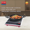 Picture of Prestige PIC 31.0 V4 Induction Cooktop  (White, Black, Maroon, Push Button)