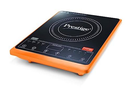 Picture of Prestige PIC 29.1 Orange Induction Cooktop  (Orange, Black, Push Button)