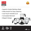 Picture of Prestige MACHO 1000W MACHO MIXER GRINDER 1000 Juicer Mixer Grinder (4 Jars, SILVER / BLACK)