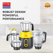 Picture of Prestige Delight Plus Mixer Grinder 750 W Mixer Grinder (4 Jars, Black and Yellow)