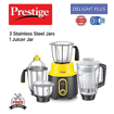 Picture of Prestige Delight Plus Mixer Grinder 750 W Mixer Grinder (4 Jars, Black and Yellow)