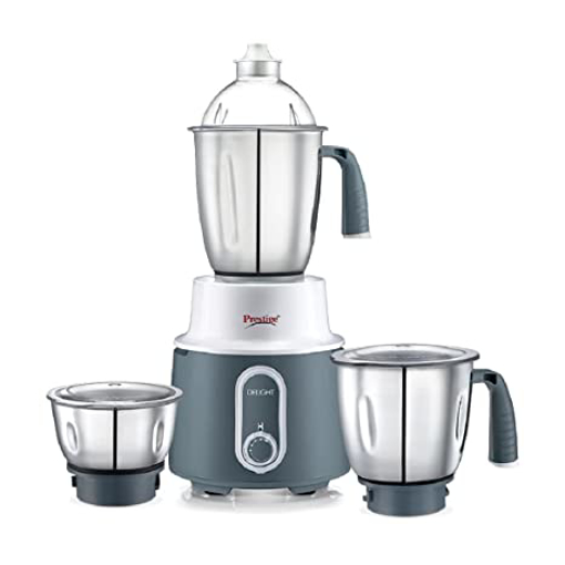 Picture of Prestige Delight Mixer Grinder 750 W Mixer Grinder (3 Jars, White and grey)