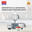 Picture of Prestige Delight Mixer Grinder 750 W Mixer Grinder (3 Jars, White and grey)