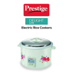 Picture of Prestige PRWO 2.8-2 Electric Rice Cooker with Steaming Feature  (2.8 L, White)