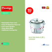 Picture of Prestige PRWO 1.8 Electric Rice Cooker with Steaming Feature