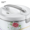 Picture of Prestige Delight 650 W PRCK 1.8 L Electric Rice Cooker with Steaming Feature  (1.8 L, White)