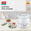 Picture of Prestige Delight 1000 Watts PRCK 2.8 L Electric Rice Cooker with Steaming Feature  (2.8 L, White)