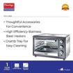 Picture of Prestige POTG 36 SS RC Oven Toaster Griller with Convection and Air Fryer Function 36L, Silver & Black