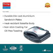 Picture of Prestige Sandwich Toaster PSFSP -Spatter Coated