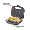 Picture of Prestige by Prestige PGFSP - Spatter Coated Non-stick Sandwich Toasters With fixed Plate Grill  (Black)