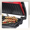 Picture of Prestige PEG 4.0 Electric Grill 2000 W With Detachable Oil Collector Grill, Open Grill  (SILVER & BLACK)