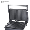 Picture of Prestige PEG 6.0 Electric Grill Sandwich Maker 1000 W, Black