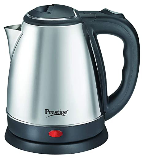 Picture of Prestige Electric Kettle PKOSS 1.5L Electric Kettle  (1.5 L, Silver, Black)