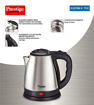 Picture of Prestige Electric Kettle PKOSS 1.5L Electric Kettle  (1.5 L, Silver, Black)