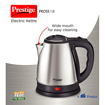 Picture of Prestige PKOSS 1.8 Electric Kettle  (1.8 L, Silver, Black)