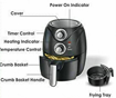 Picture of Prestige PAF 6.0 with Temperature Control, Smoke Vent Air Fryer  (2.5 L)