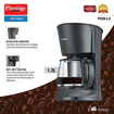 Picture of Prestige PCMD 5.0 Drip Type 5 Cups Coffee Maker  (Black)