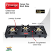 Prestige Marvel Plus GTM 03L Glass, Steel Manual Gas Stove  (3 Burners) 4.1158 Ratings & 19 Reviews की तस्वीर