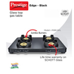 Prestige Edge Gas Table PEBS 04 - Black की तस्वीर