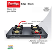 Picture of Prestige Edge Gas Table PEBS 04 - Black