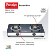 Prestige Royale Plus Glass Automatic Gas Stove  (2 Burners) की तस्वीर