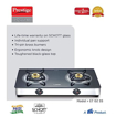 Picture of Prestige Royale Plus Glass Automatic Gas Stove  (2 Burners)