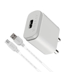ERD TC-11 Mobile Phone Wall Charger | BIS Certified Charger Adapter with 1 Meter Long Micro USB Cable (White), (Model: TC-11_MICROUSB) की तस्वीर
