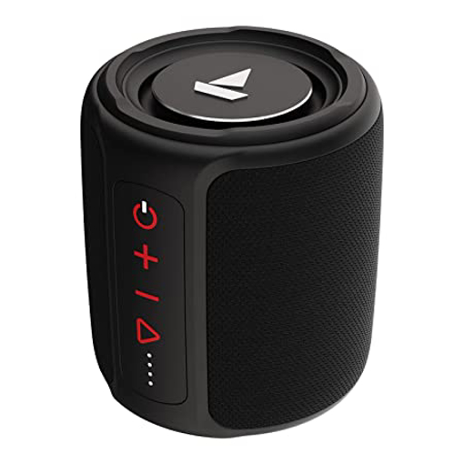 boAt Stone 352 Bluetooth Speaker with 10W RMS Stereo Sound, IPX7 Water Resistance, TWS Feature, Up to 12H Total Playtime, Multi-Compatibility Modes(Raging Black) की तस्वीर