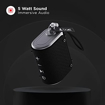 Picture of boAt Stone Grenade Pro 5 W Portable Bluetooth Speaker  (Charcoal Black, Mono Channel)