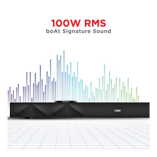 boAt Avante Bar Raga Bluetooth Soundbar (Pitch Black) की तस्वीर