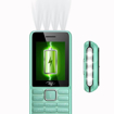 Itel Power 440 Keypad Mobile Phone with 2500mAh Big Battery and 2.4 inch Display | Light Green की तस्वीर