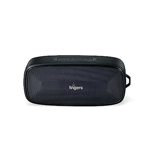 FINGERS AquaBeats 7 W Bluetooth Speaker  (Rich Black, Mono Channel) की तस्वीर